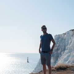 Me at Beachy Head.